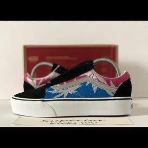 Vans Old Skool Platform (After Dark) “Summer Leaf”